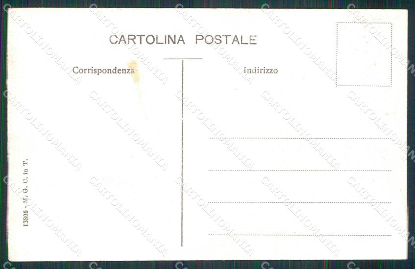 Torino Città Piazza Statuto Monumento Frejus cartolina MZ7178 – retro