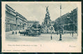 Torino Città Piazza Statuto Monumento Frejus Tramway cartolina MZ7185 – fronte
