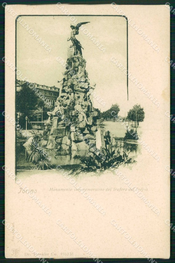 Torino Città Monumento del Frejus Trenkler 4952 cartolina MZ7195 – fronte