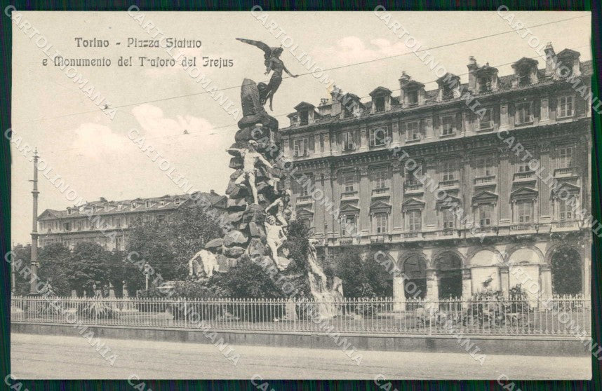 Torino Città Piazza Statuto Frejus Alterocca 7722 cartolina MZ7196 – fronte