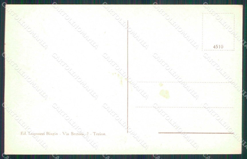 Torino Città Chiesa Maria Ausiliatrice Monumento Don Bosco cartolina MZ7213 – retro