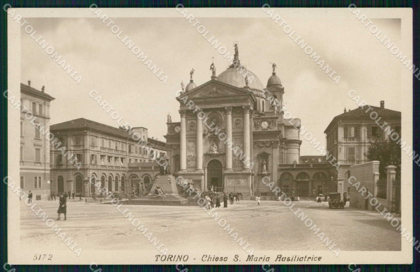 Torino Città Chiesa Maria Ausiliatrice Foto cartolina MZ7224 – fronte