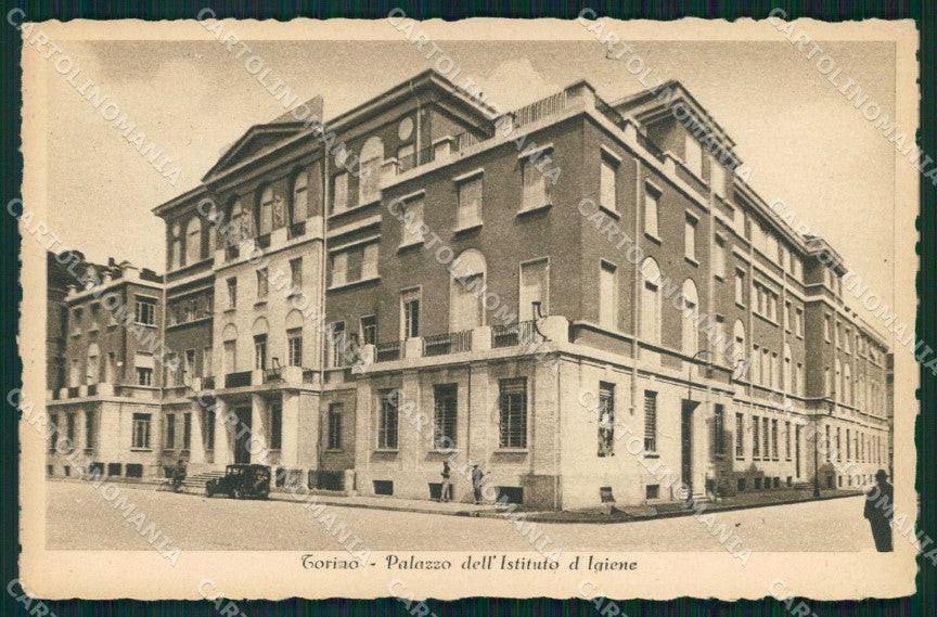 Torino Città Palazzo Istituto Igiene cartolina MZ7231 – fronte