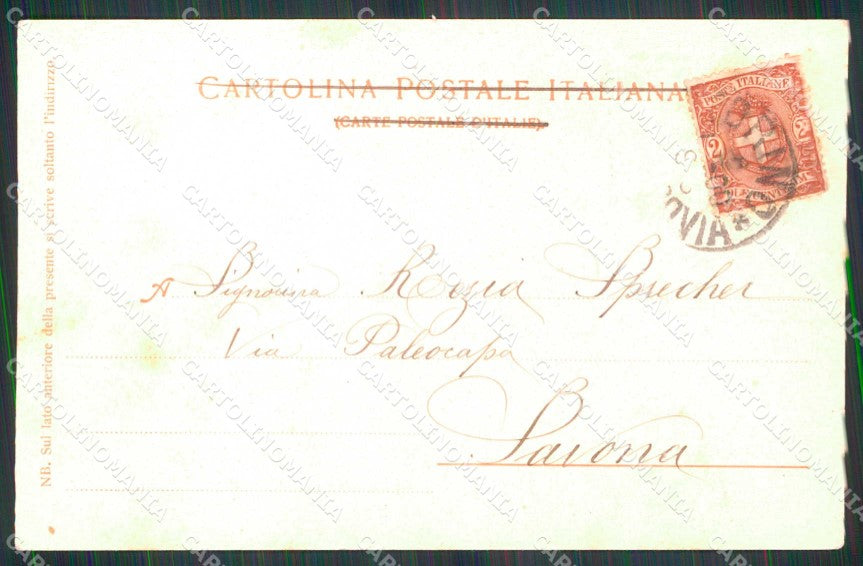 Torino Città Piazza Palazzo Municipio Trenkler 4959 Alinari cartolina MZ7236 – retro