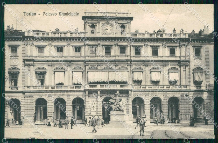 Torino Città Palazzo Municipale Alterocca 7725 cartolina MZ7242 – fronte