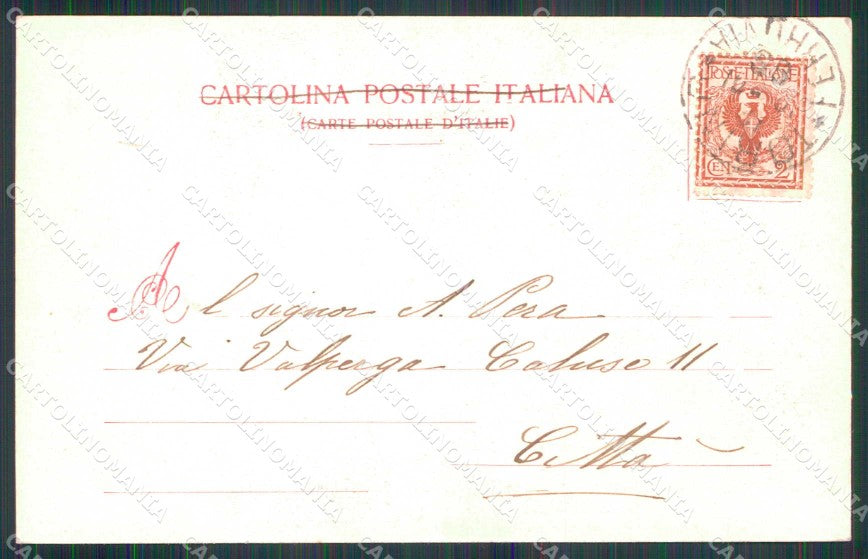 Torino Città Monumento Amedeo VI Modiano 2426 cartolina MZ7248 – retro