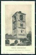 Torino Città Chiesa San Domenico Campanile cartolina MZ7262 – fronte
