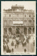 Torino Città Piazza Palazzo di Città Foto cartolina MZ7266 – fronte