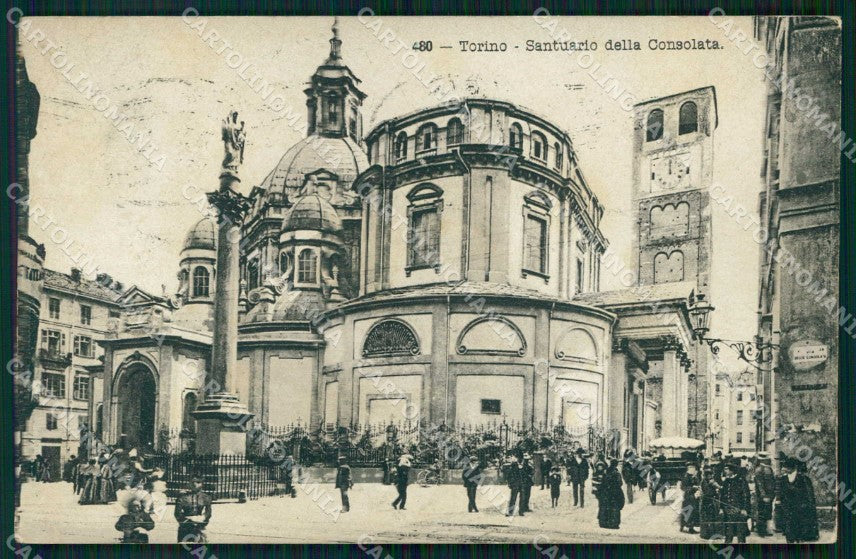 Torino Città Santuario della Consolata cartolina MZ7277 – fronte