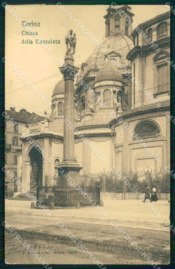 Torino Città Chiesa della Consolata cartolina MZ7280 – fronte