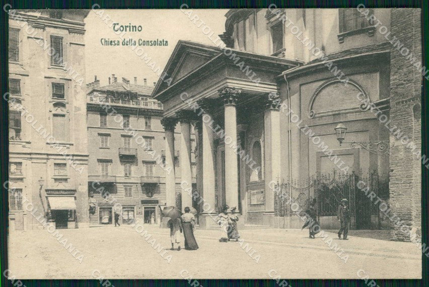 Torino Città Chiesa della Consolata Modiano 10088 cartolina MZ7283 – fronte