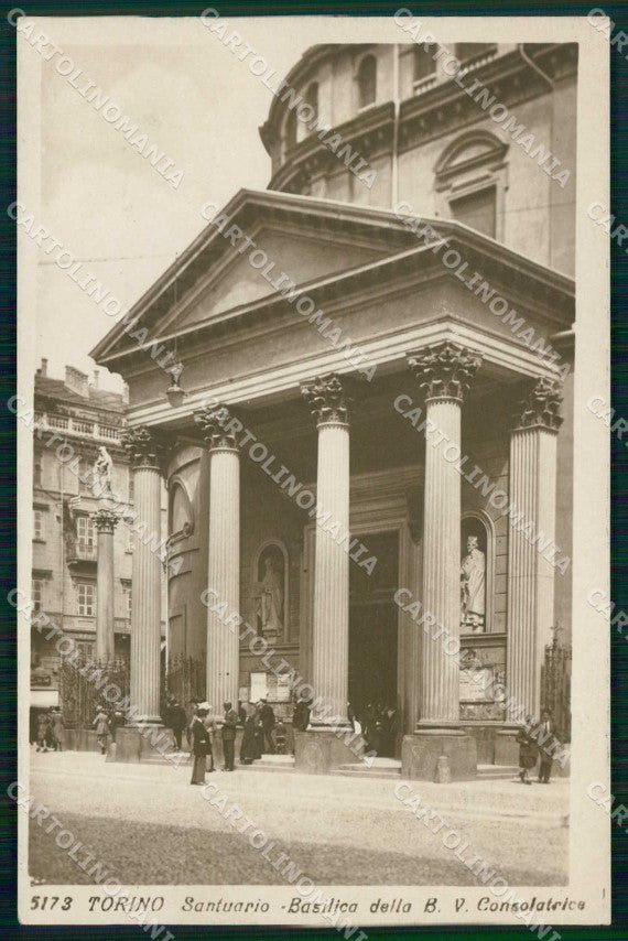 Torino Città Santuario Basilica della Consolata Foto cartolina MZ7286 – fronte