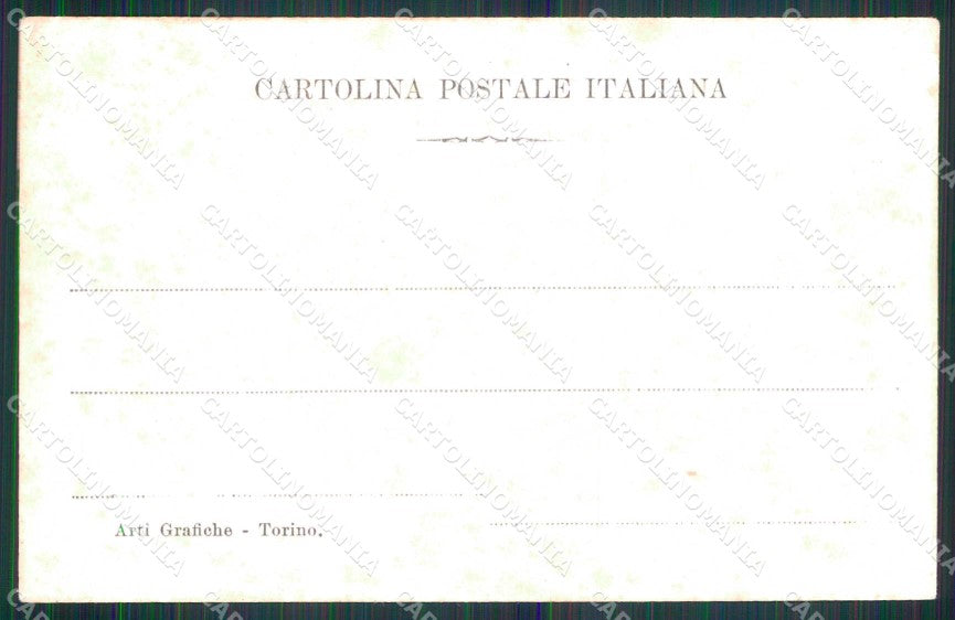 Torino Città Rosa Ferro Pia III Regina del Mercato cartolina MZ7316 – retro