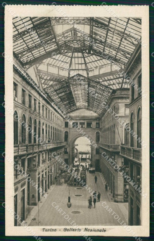 Torino Città Galleria Nazionale cartolina MZ7328 – fronte