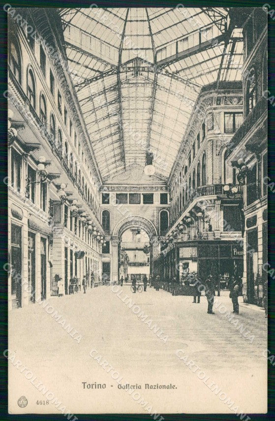 Torino Città Galleria Nazionale Brunner 4618 cartolina MZ7329 – fronte