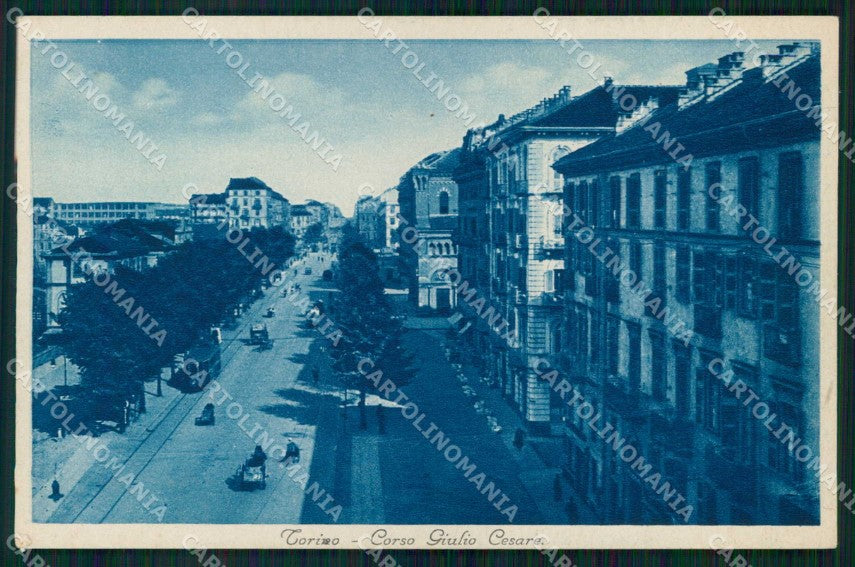 Torino Città Corso Giulio Cesare cartolina MZ7349 – fronte
