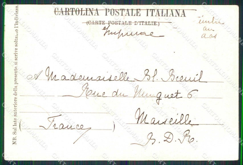 Torino Città Ponte Mosca sulla Dora cartolina MZ7356 – retro