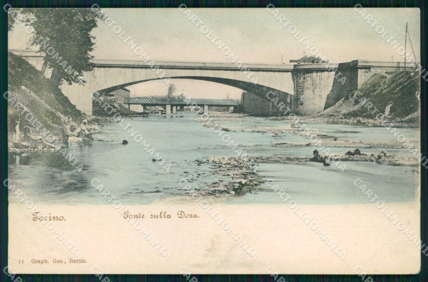 Torino Città Ponte Mosca sulla Dora cartolina MZ7357 – fronte