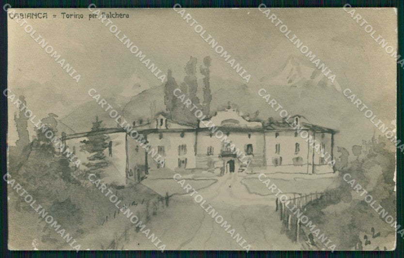 Torino Città Cabianca Per Falchera Foto cartolina MZ7384 – fronte