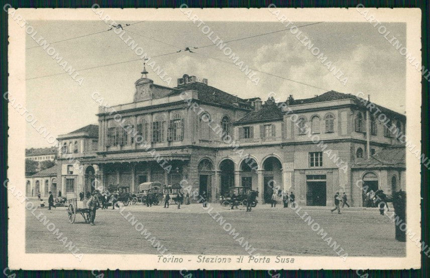 Torino Città Stazione Porta Susa cartolina MZ7390 – fronte