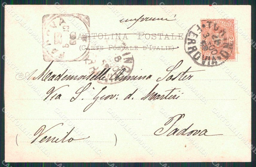 Torino Città Stazione Porta Susa Tram Kunzli 2261 cartolina MZ7396 – retro