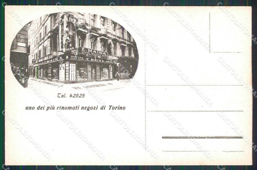 Torino Città Stazione Porta Susa Piazza San Martino cartolina MZ7410 – retro