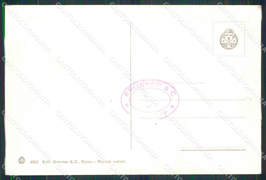 Torino Città Piazza San Martino Tramway Brunner 4565 cartolina MZ7411 – retro