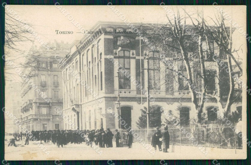 Torino Città Camera del Lavoro cartolina MZ7441 – fronte