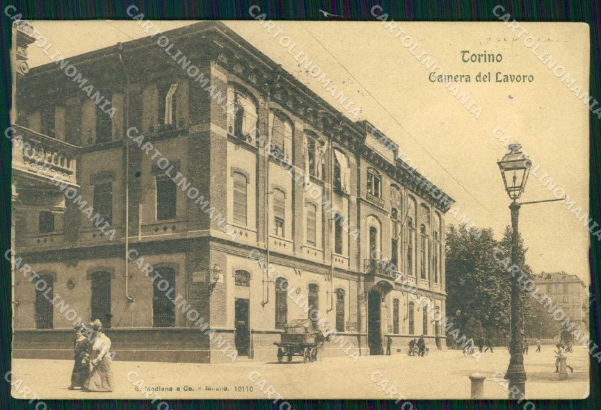 Torino Città Camera del Lavoro Modiano 10110 cartolina MZ7443 – fronte