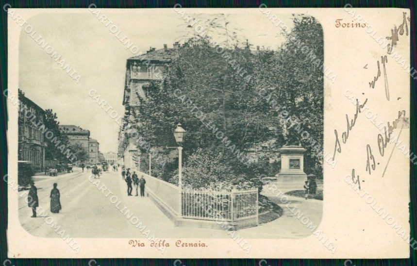 Torino Città Via Cernaia cartolina MZ7462 – fronte