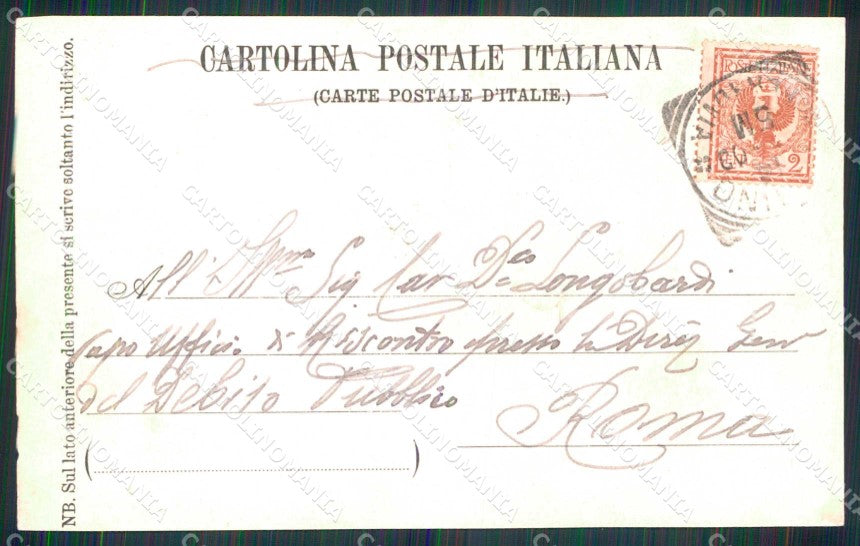 Torino Città Via Cernaia cartolina MZ7462 – retro