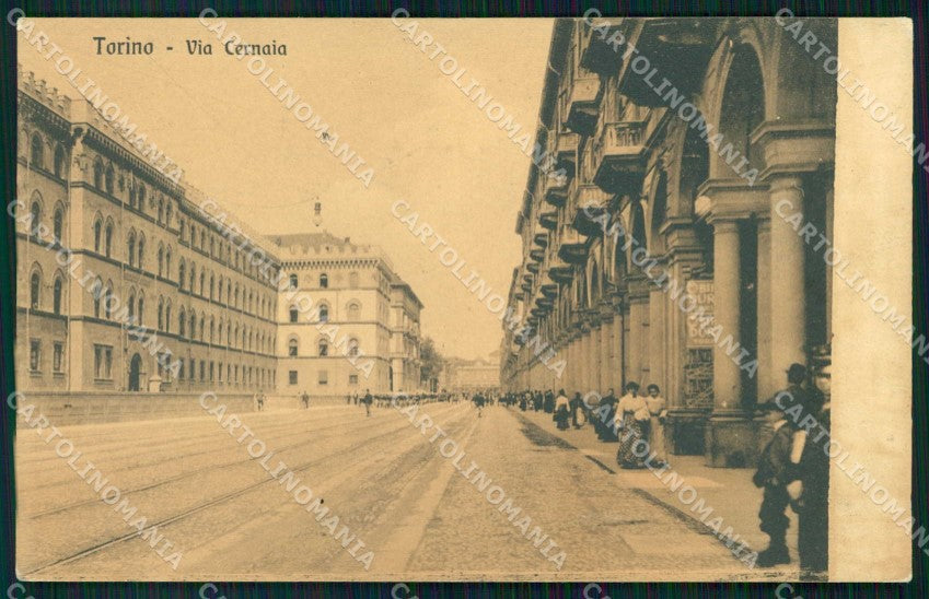 Torino Città Via Cernaia cartolina MZ7479 – fronte
