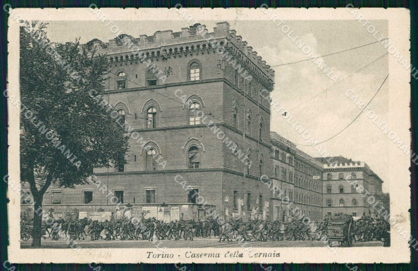 Torino Città Caserma Cernaia Militari cartolina MZ7483 – fronte