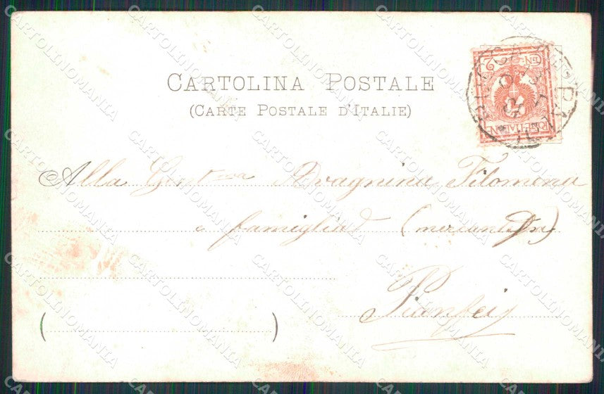 Torino Città Caserma Pietro Micca Kunzli 2263 cartolina MZ7489 – retro