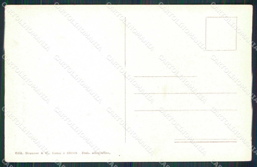 Torino Città Caserma Pietro Micca Ingresso Brunner 4773 cartolina MZ7490 – retro