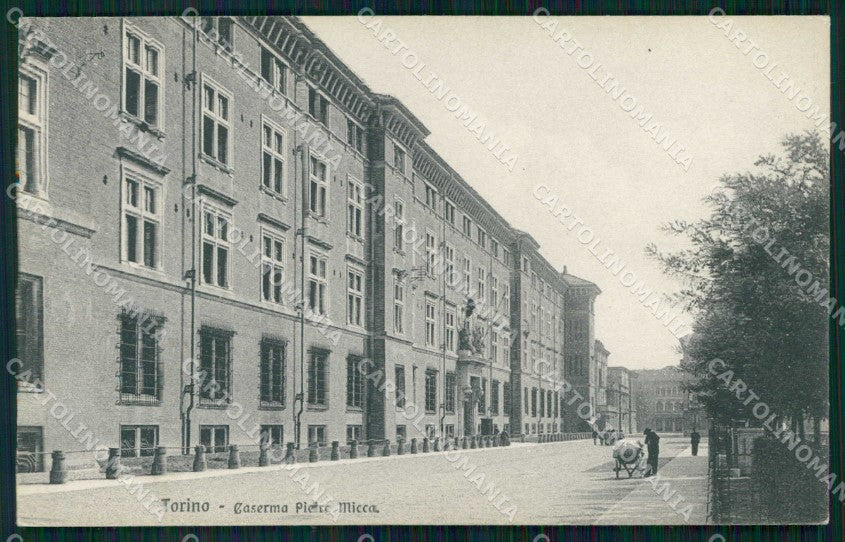 Torino Città Caserma Pietro Micca Brunner 4772 cartolina MZ7493 – fronte