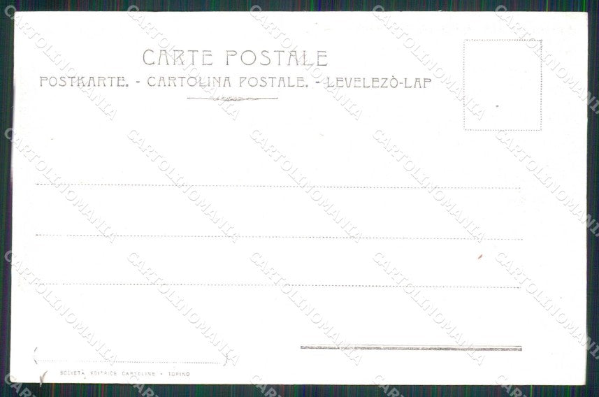 Torino Città Caserma Pietro Micca cartolina MZ7494 – retro