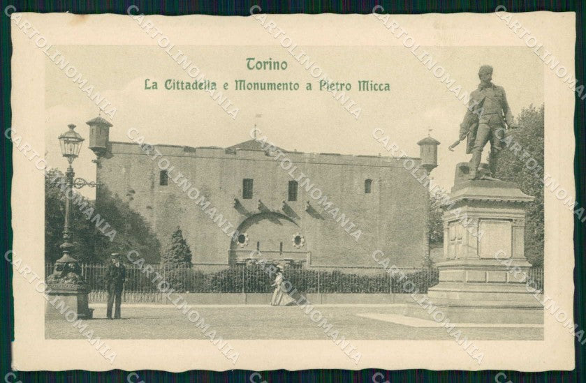 Torino Città Cittadella Monumento Pietro Micca Modiano 12896 cartolina MZ7508 – fronte