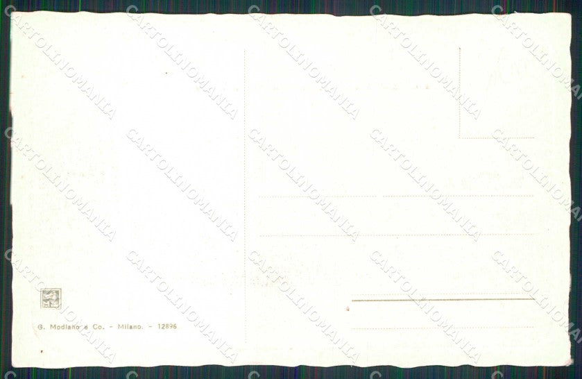 Torino Città Cittadella Monumento Pietro Micca Modiano 12896 cartolina MZ7508 – retro