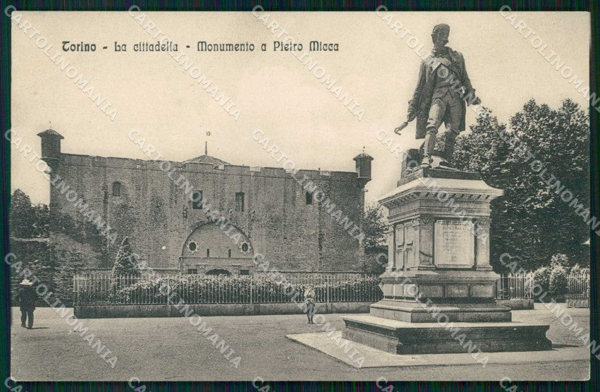 Torino Città Cittadella Monumento Pietro Micca Alterocca 7706 cartolina MZ7510 – fronte