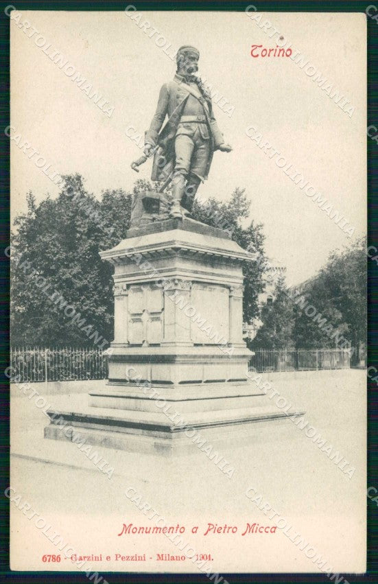Torino Città Monumento Pietro Micca cartolina MZ7512 – fronte