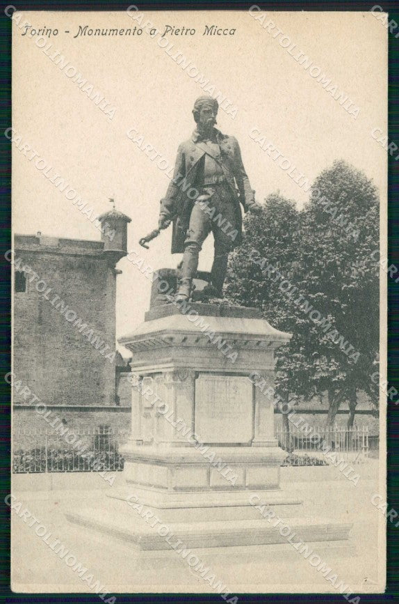 Torino Città Monumento Pietro Micca cartolina MZ7513 – fronte