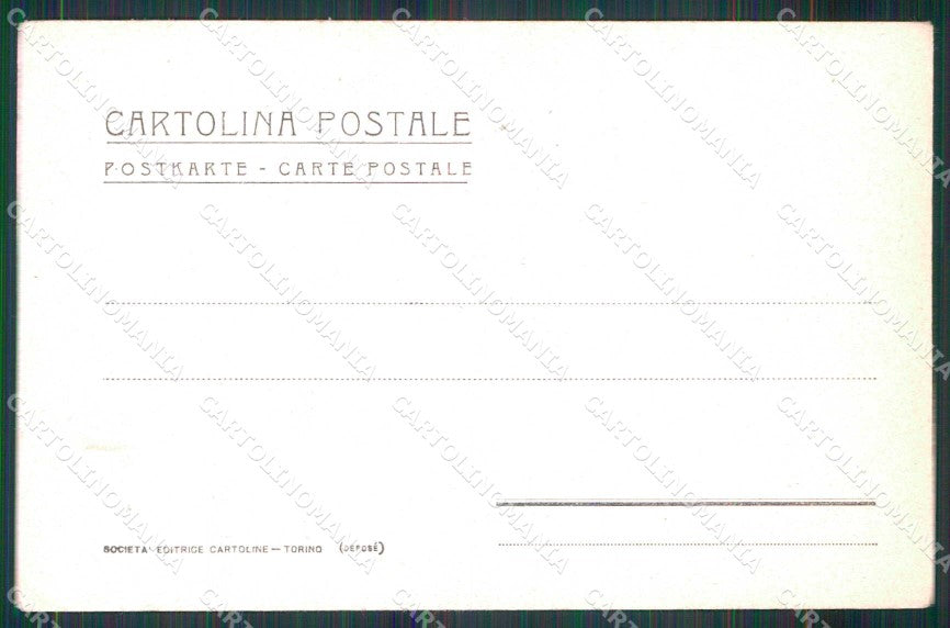 Torino Città Monumento Pietro Micca cartolina MZ7513 – retro