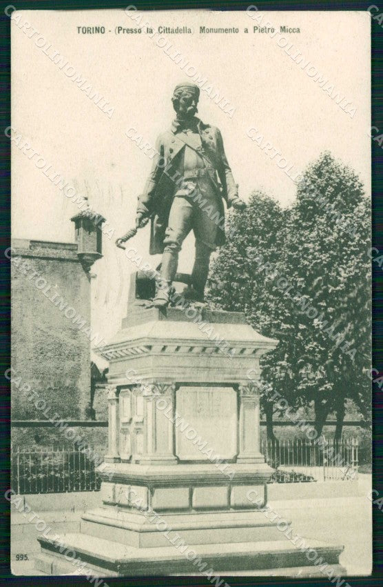 Torino Città Monumento Pietro Micca Cittadella cartolina MZ7514 – fronte