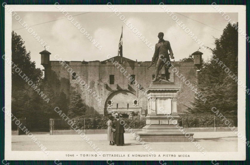 Torino Città Monumento Pietro Micca Cittadella Foto cartolina MZ7515 – fronte