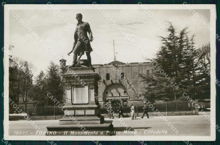 Torino Città Monumento Pietro Micca Cittadella Foto cartolina MZ7516 – fronte