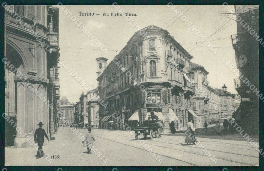 Torino Città Via Pietro Micca cartolina MZ7531 – fronte