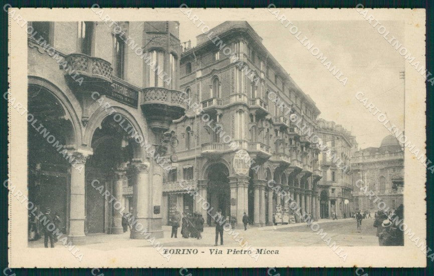 Torino Città Via Pietro Micca Farmacia cartolina MZ7549 – fronte