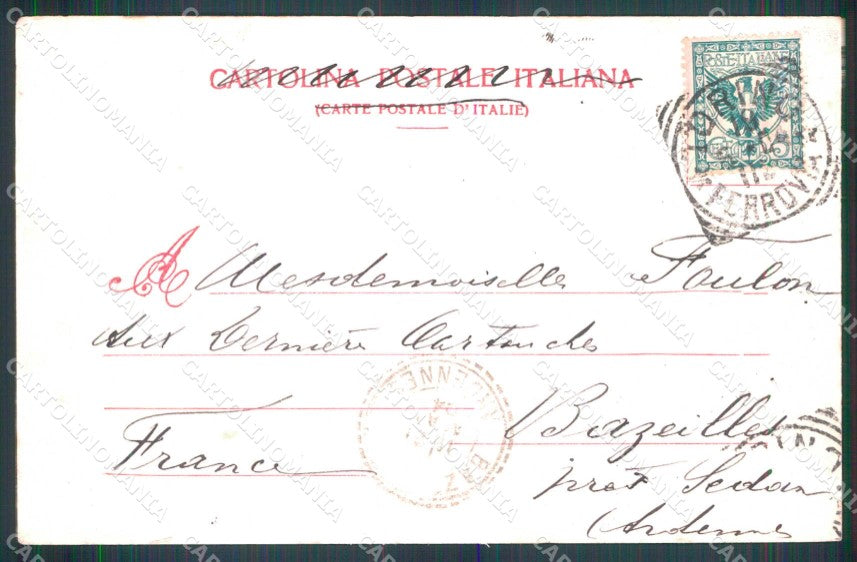 Torino Città Via Pietro Micca Modiano 7391 cartolina MZ7550 – retro