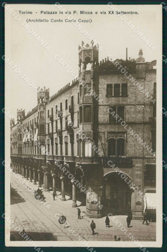 Torino Città Via Pietro Micca Palazzo Foto cartolina MZ7554 – fronte